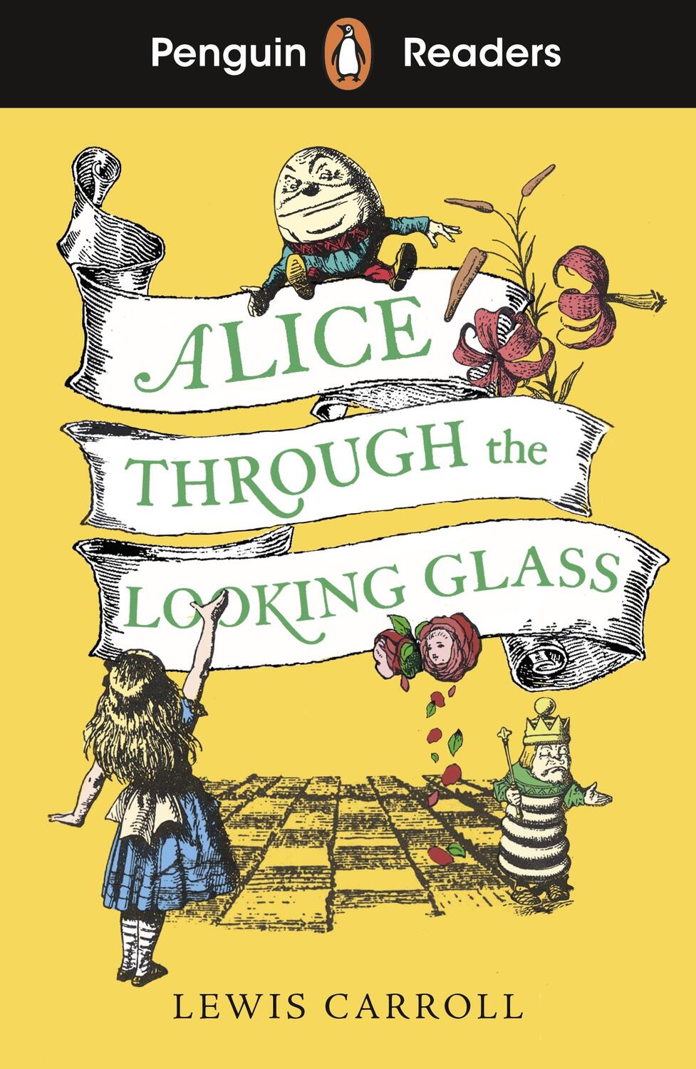 Cover: 9780241636763 | Penguin Readers Level 3: Alice Through the Looking Glass | Carroll