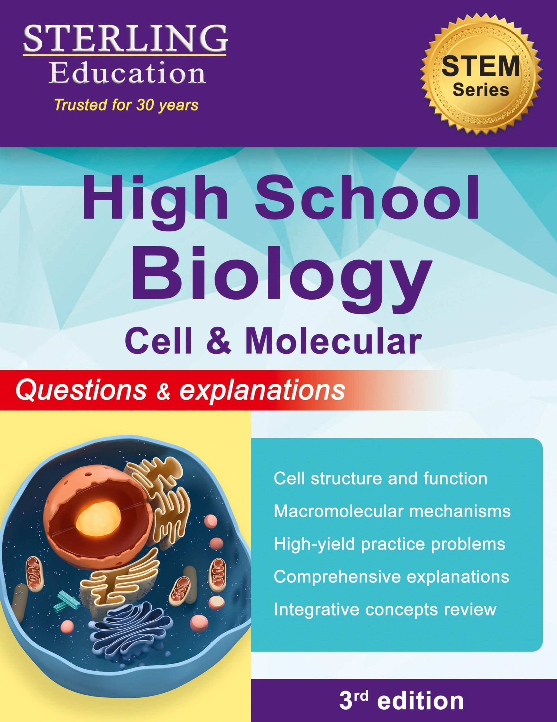 Cover: 9798885571272 | High School Biology | Sterling Education | Taschenbuch | Englisch