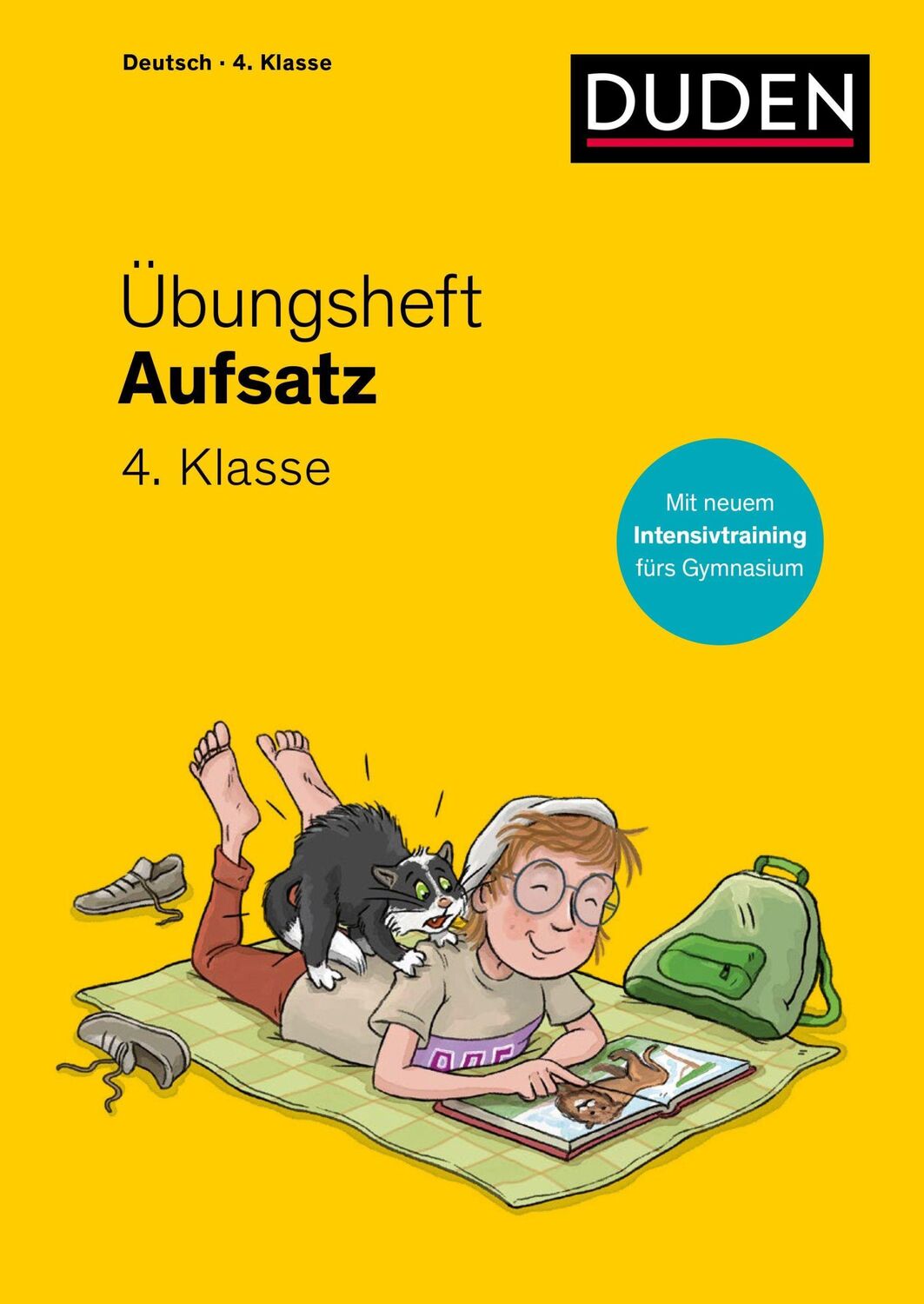 Cover: 9783411762903 | Übungsheft - Aufsatz 4. Klasse | Mit Stickern und Lernerfolgskarten