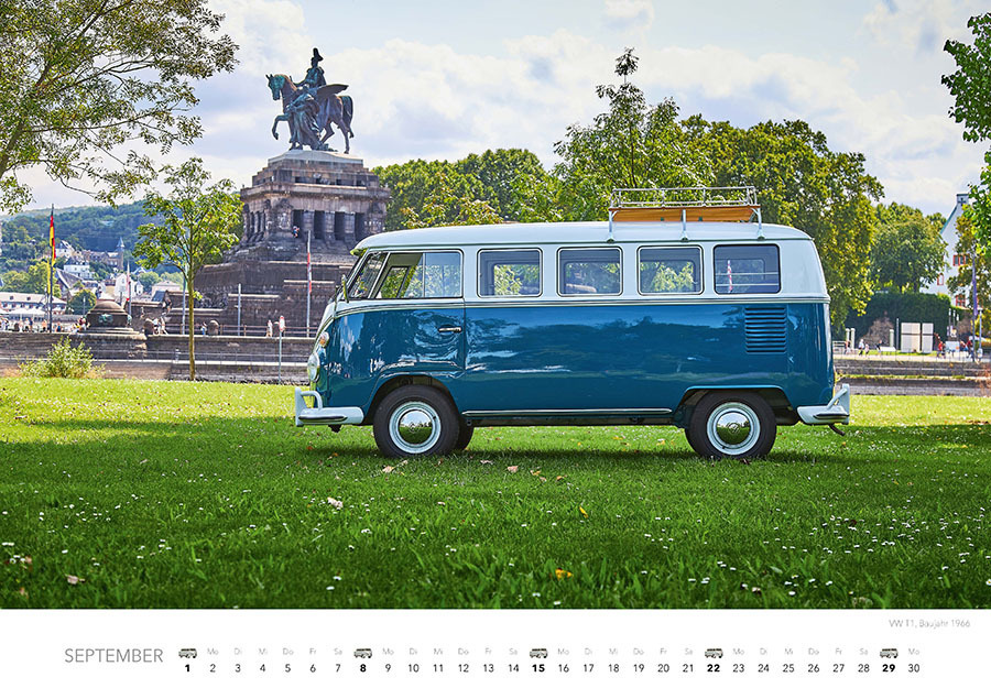 Bild: 9783966646826 | Kalender Bus-Feeling 2024 | Die schönste Modelle des Klassikers | 2024