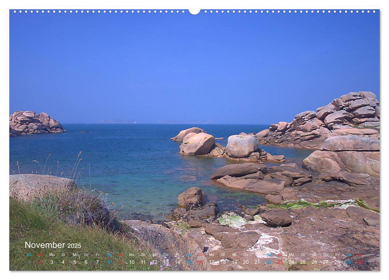 Bild: 9783435631926 | Bretagne - Sehnsucht in Blau (Wandkalender 2025 DIN A2 quer),...