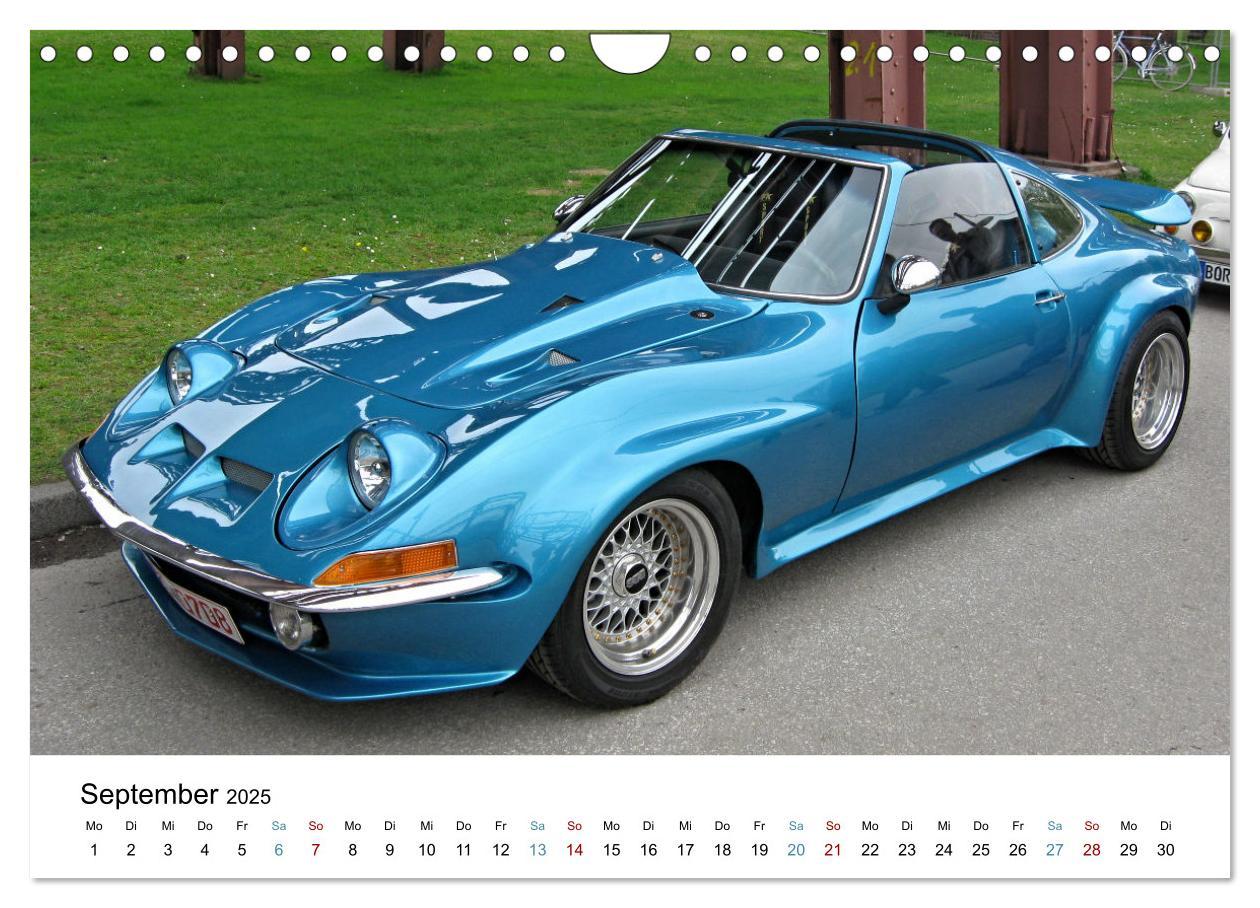 Bild: 9783383842092 | Autos der 70er (Wandkalender 2025 DIN A4 quer), CALVENDO...