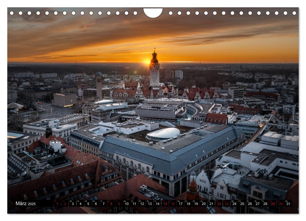 Bild: 9783383989070 | Leipzig von Oben 2025 (Wandkalender 2025 DIN A4 quer), CALVENDO...