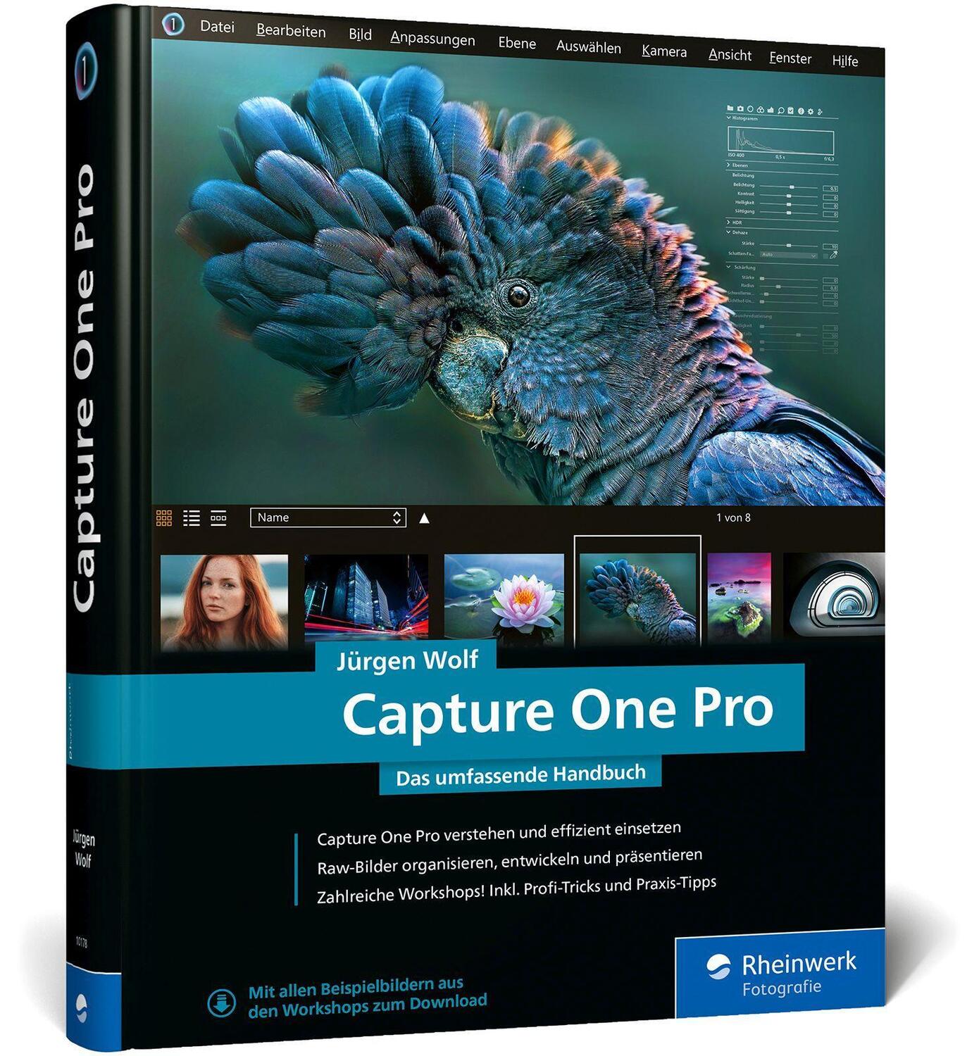 Cover: 9783367101788 | Capture One Pro | Jürgen Wolf | Buch | 552 S. | Deutsch | 2024