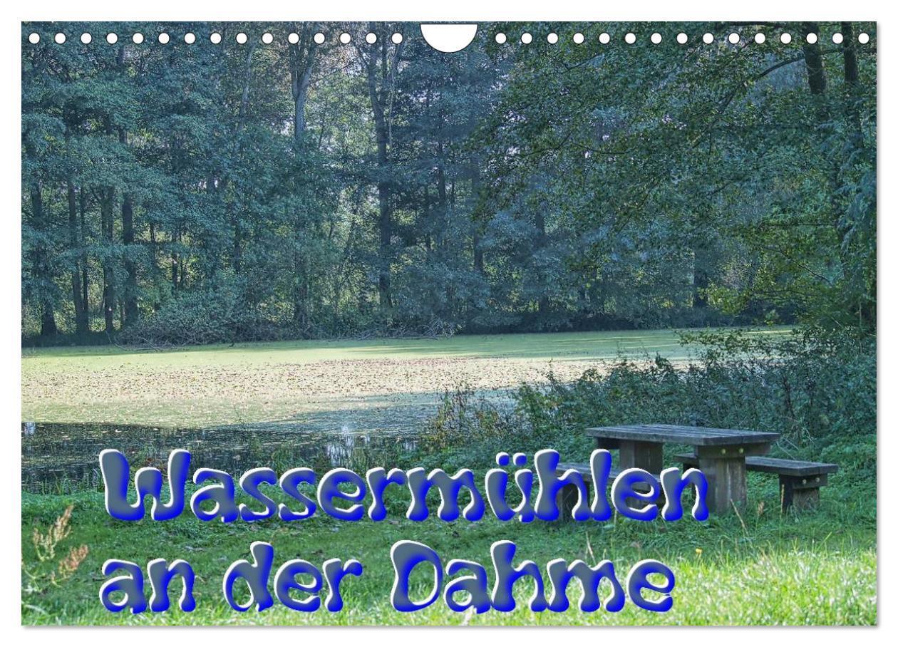 Cover: 9783435764501 | Wassermühlen an der Dahme (Wandkalender 2025 DIN A4 quer), CALVENDO...