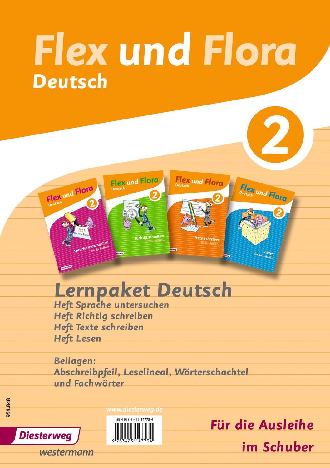 Cover: 9783425147734 | Flex und Flora 2. Themenhefte. Paket: für die Ausleihe....