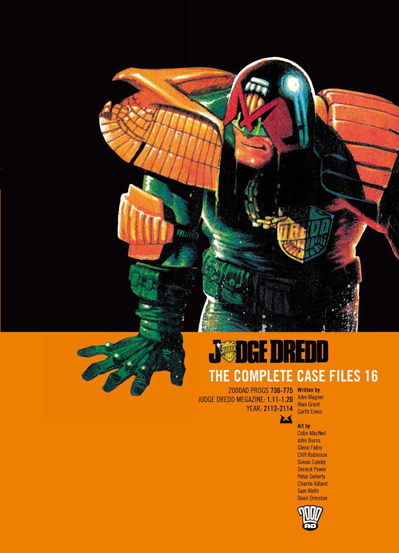 Cover: 9781906735500 | WAGNER, J: JUDGE DREDD COMP CASE FILE 16 | JOHN WAGNER | Taschenbuch