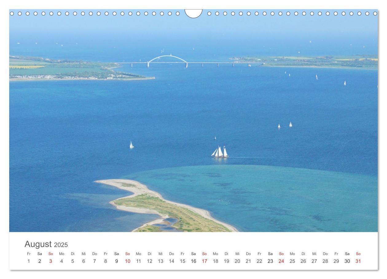 Bild: 9783435114849 | Fehmarn aus der Luft (Wandkalender 2025 DIN A3 quer), CALVENDO...