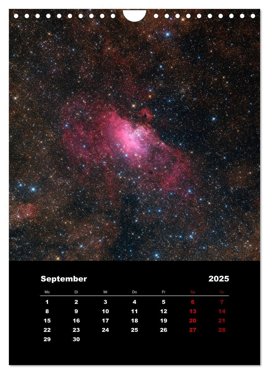 Bild: 9783435981489 | Das Universum (Wandkalender 2025 DIN A4 hoch), CALVENDO Monatskalender