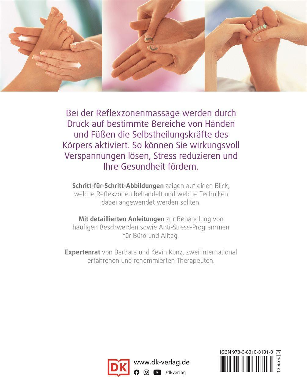 Rückseite: 9783831031313 | Reflexzonenmassage | Barbara Kunz (u. a.) | Taschenbuch | 160 S.