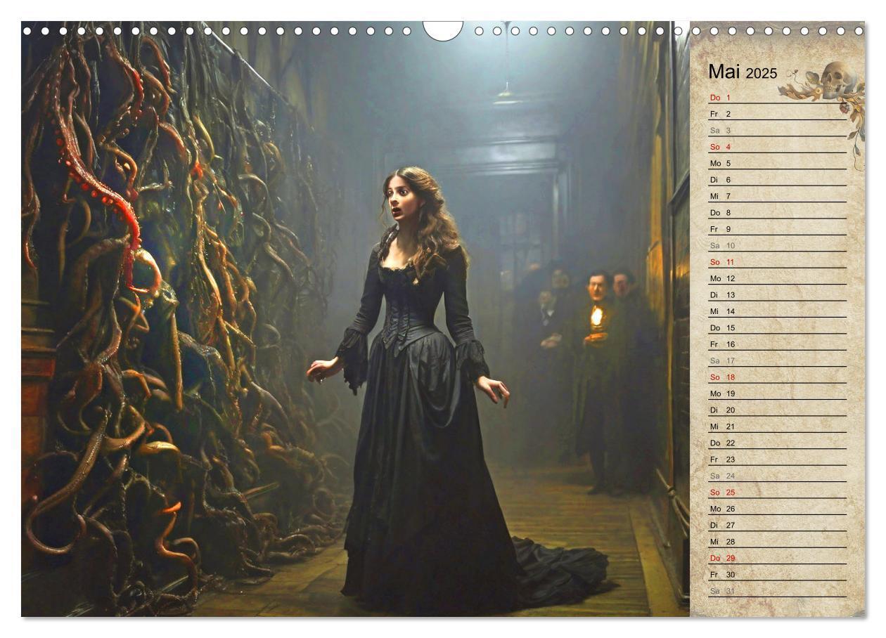 Bild: 9783383798351 | Viktorianische Schrecken (Wandkalender 2025 DIN A3 quer), CALVENDO...