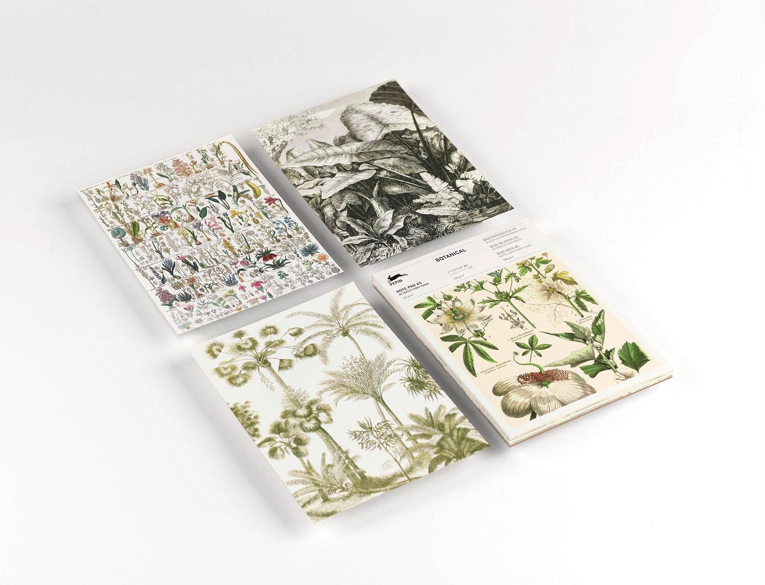 Bild: 9789460093364 | Botanical | Writing Paper &amp; Note Pad A5 | Pepin Van Roojen | Stück