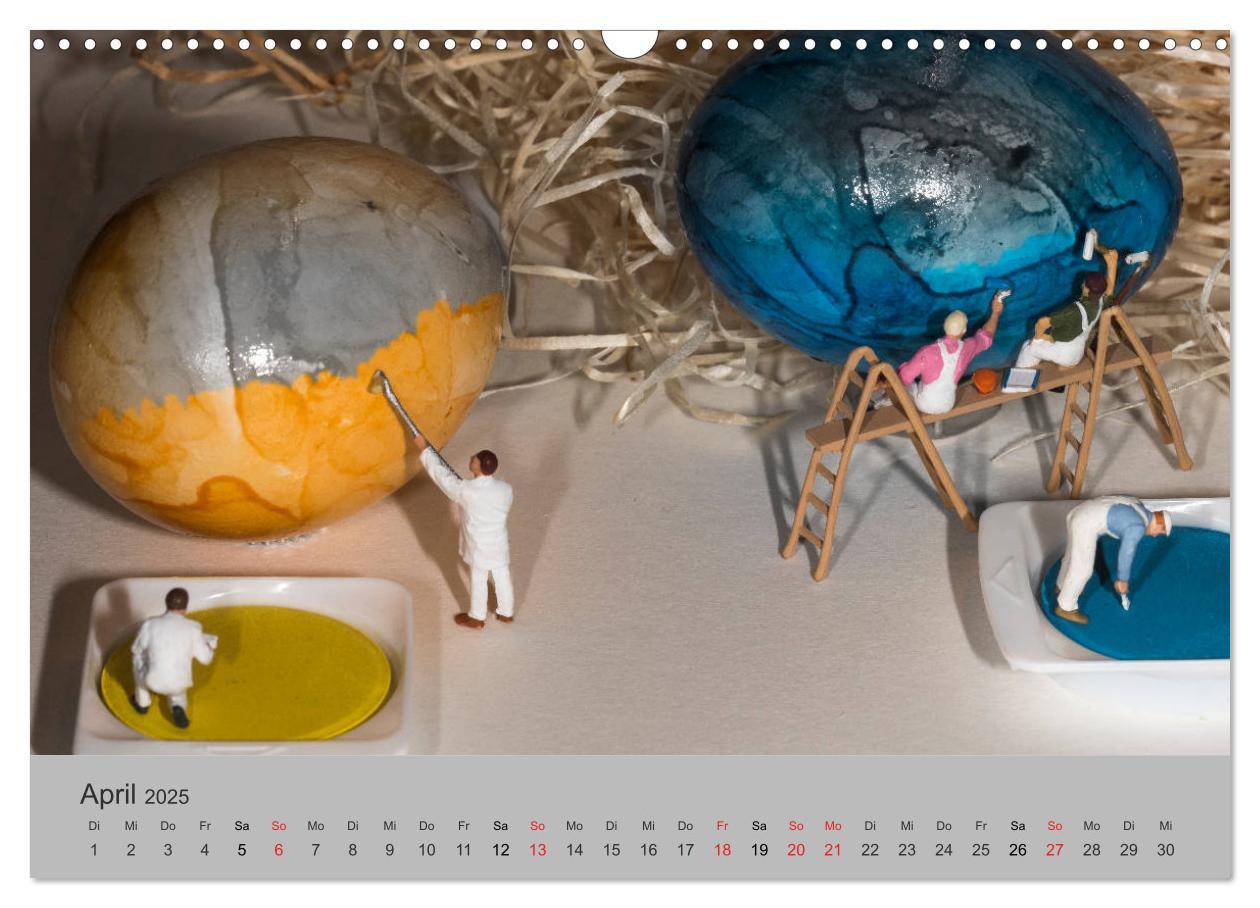 Bild: 9783435149537 | Miniaturen - Das Leben der Minis (Wandkalender 2025 DIN A3 quer),...