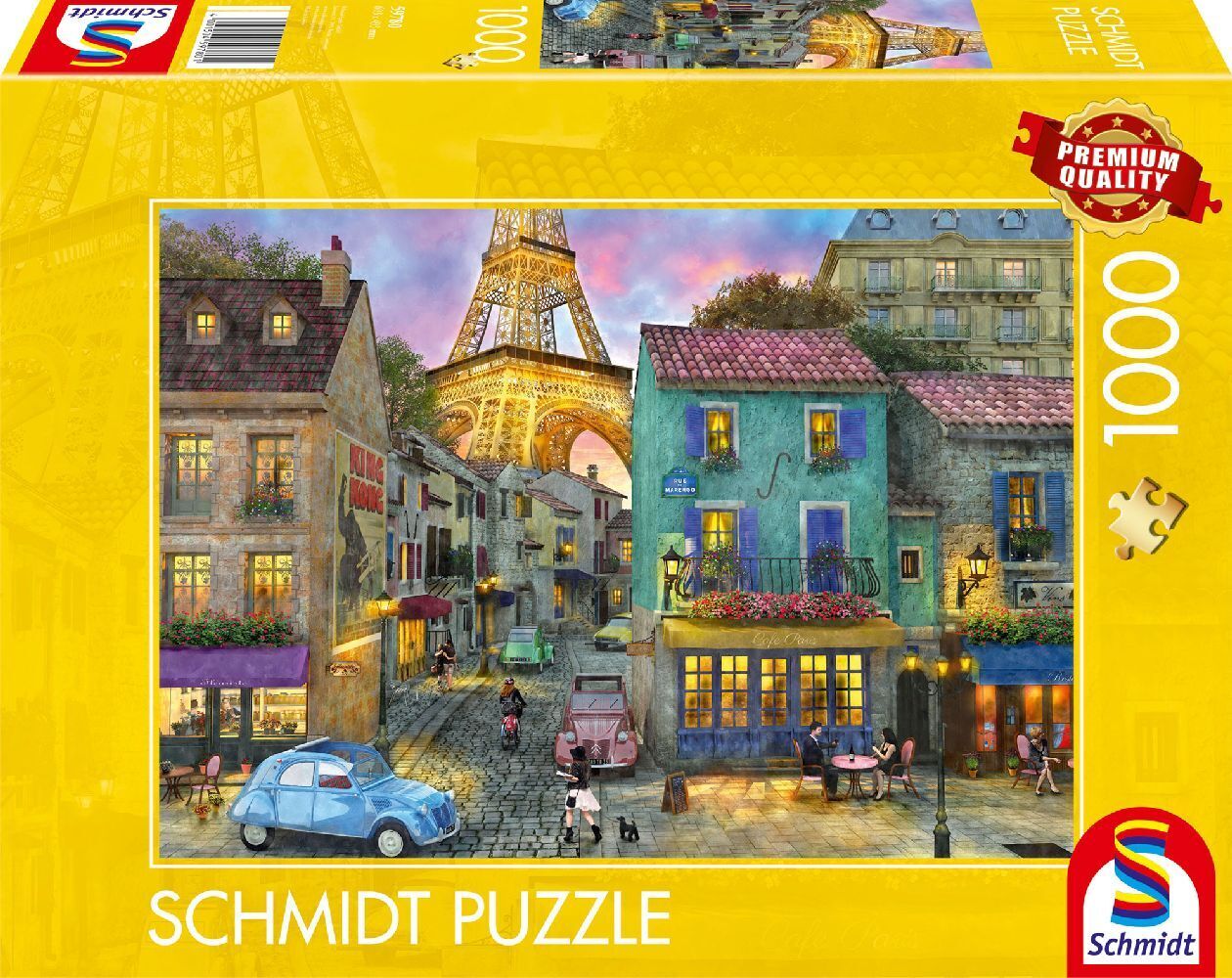 Cover: 4001504597801 | In den Straßen von Paris | Spiel | Schachtel | 59780 | 2024 | Schmidt