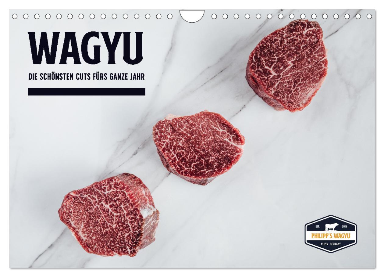 Cover: 9783435097500 | WAGYU (Wandkalender 2025 DIN A4 quer), CALVENDO Monatskalender | 2025