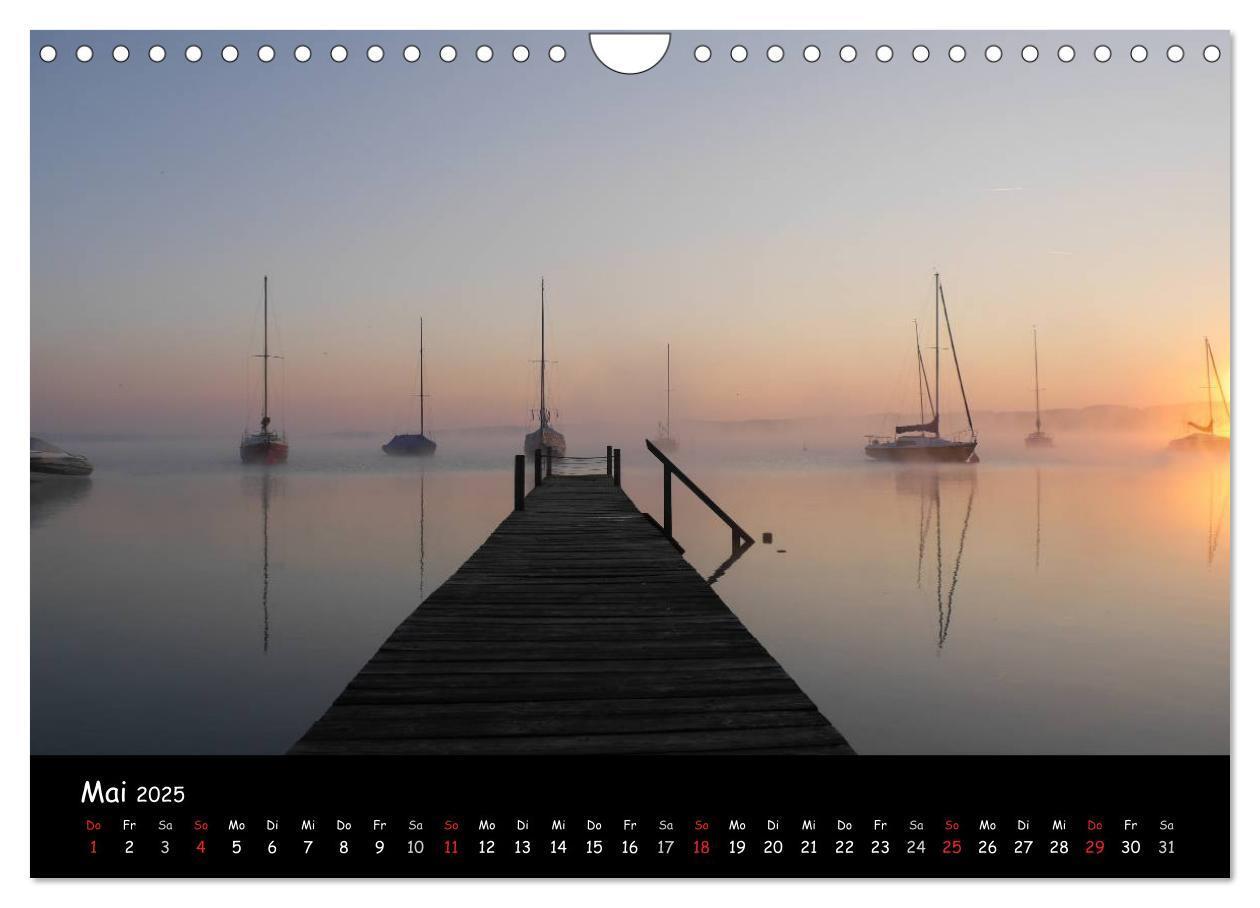 Bild: 9783435771530 | Starnberger See - Silent Moments (Wandkalender 2025 DIN A4 quer),...