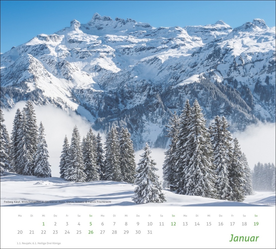 Bild: 9783756406883 | Alpen Bildkalender 2025 | Kalender | Spiralbindung | 14 S. | Deutsch