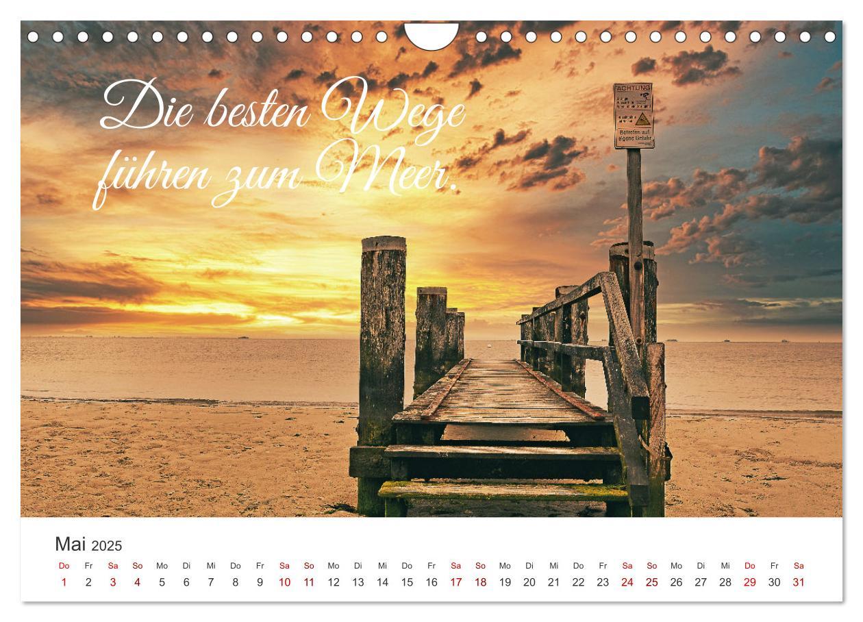 Bild: 9783383920684 | Lass uns ans Meer fahren (Wandkalender 2025 DIN A4 quer), CALVENDO...