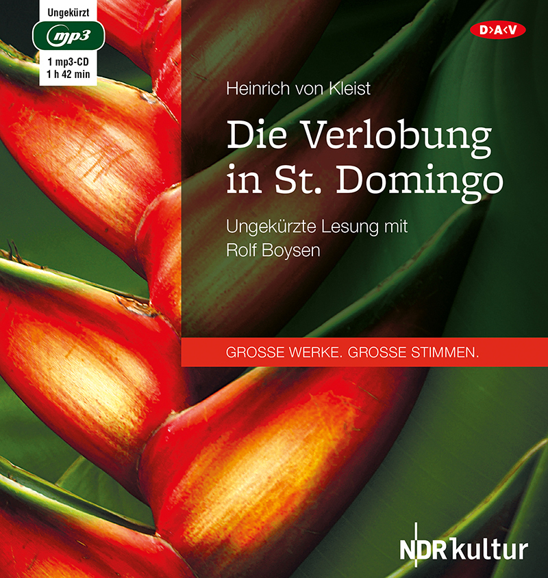 Cover: 9783862318544 | Die Verlobung in St. Domingo, 1 Audio-CD, 1 MP3 | Ungekürzte Lesung