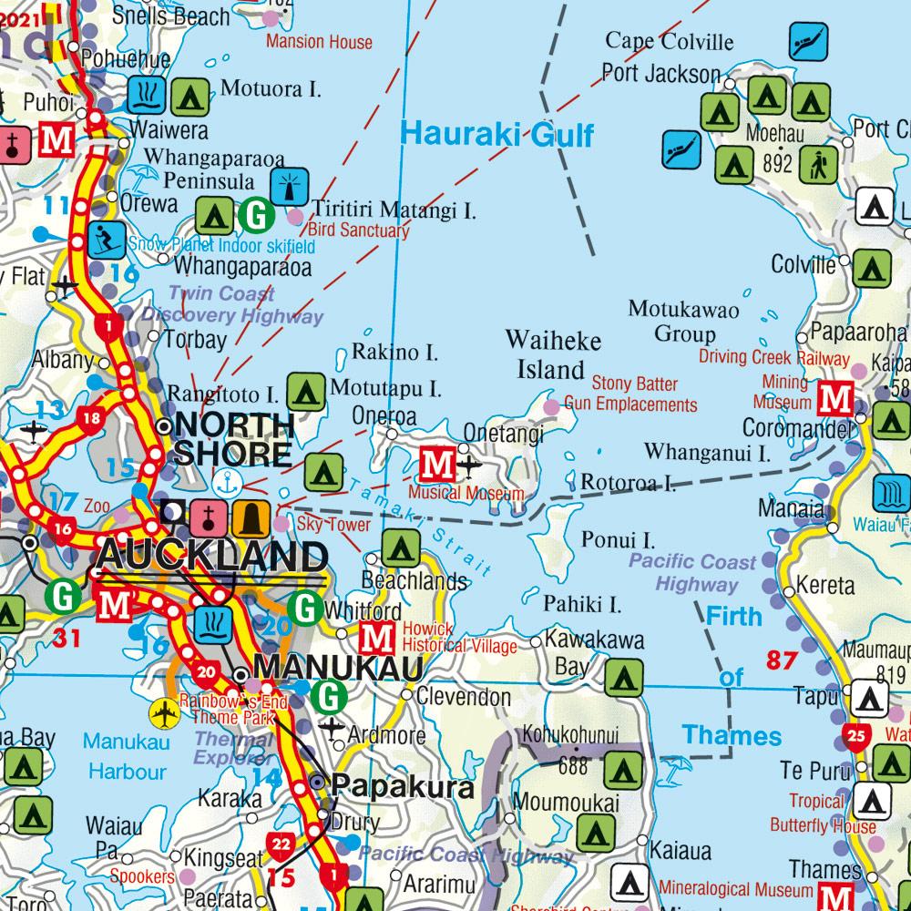 Bild: 9783707914832 | Neuseeland 1 : 700 000 mit Stadtplan Wellington | (Land-)Karte | 2013