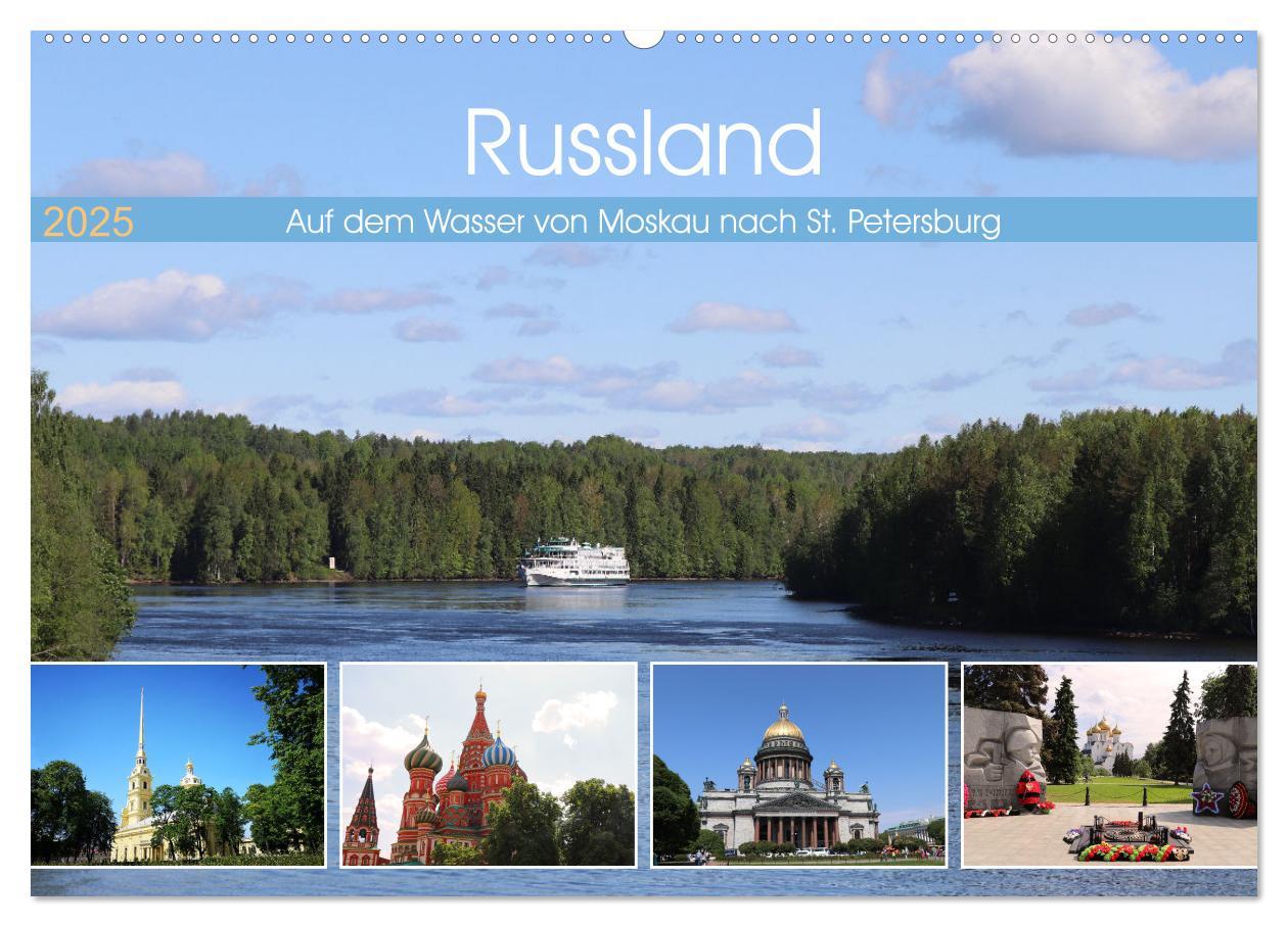 Cover: 9783435076116 | Russland - Auf dem Wasser von Moskau nach St. Petersburg...