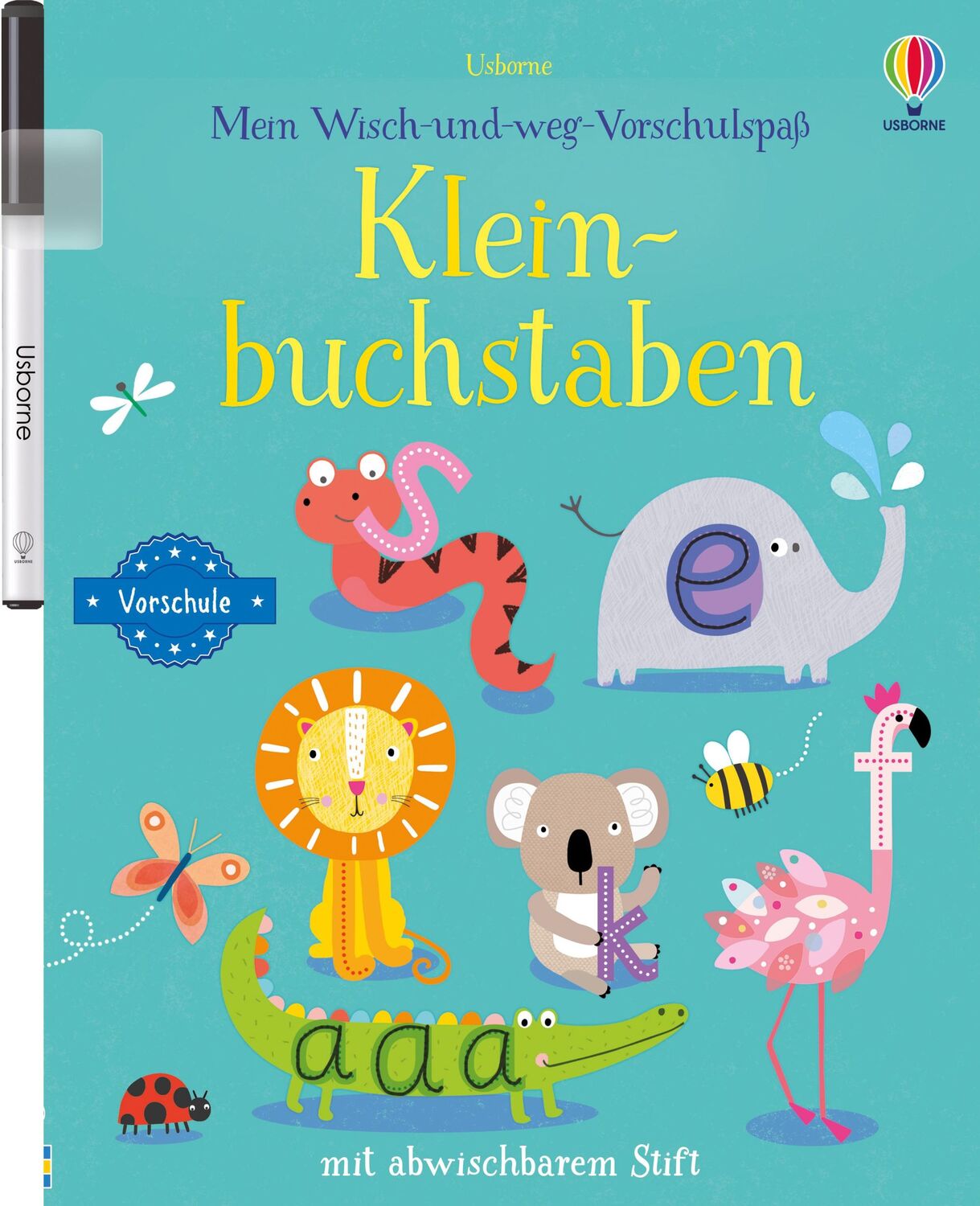 Cover: 9781789417777 | Mein Wisch-und-weg-Vorschulspaß: Kleinbuchstaben | Jessica Greenwell