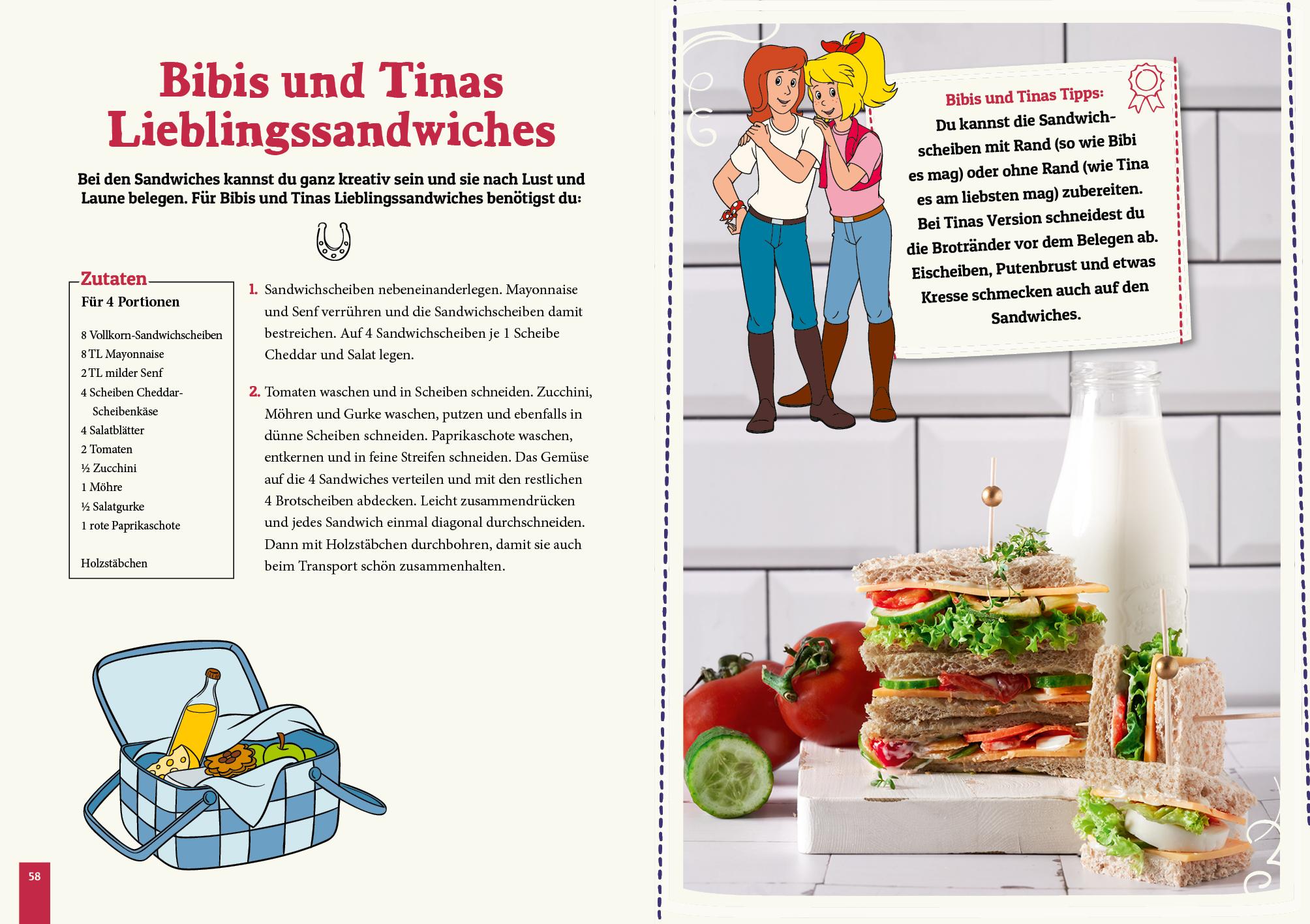 Bild: 9783742323040 | Bibi &amp; Tina - Das Koch- und Backbuch | Patrick Rosenthal | Buch | 2023