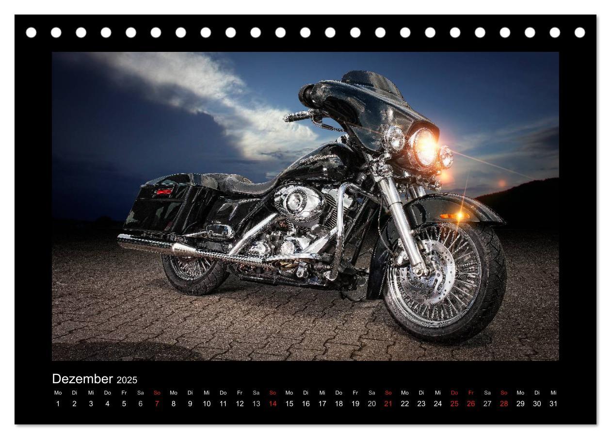 Bild: 9783435707973 | Motorrad-Träume ¿ Chopper und Custombikes (Tischkalender 2025 DIN...