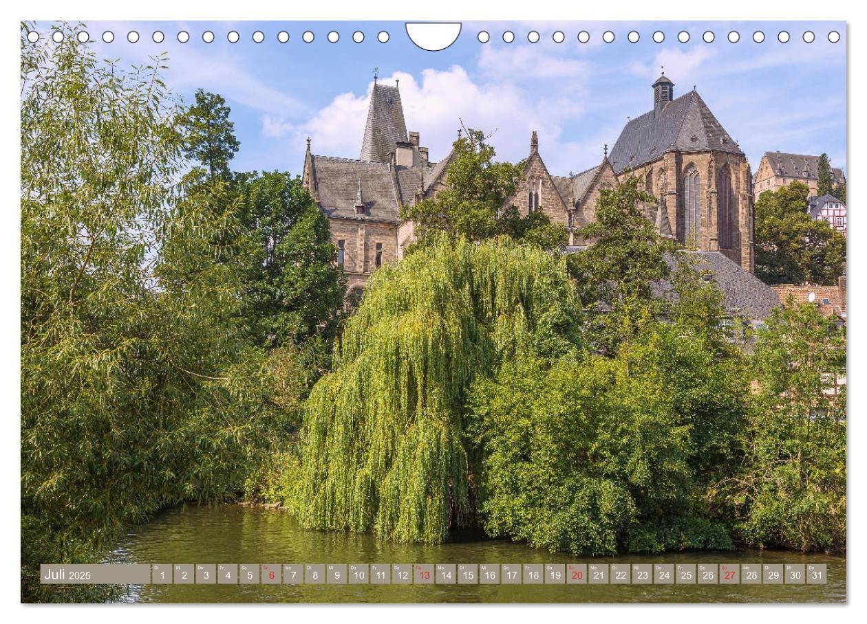 Bild: 9783435334964 | Marburg an der Lahn (Wandkalender 2025 DIN A4 quer), CALVENDO...