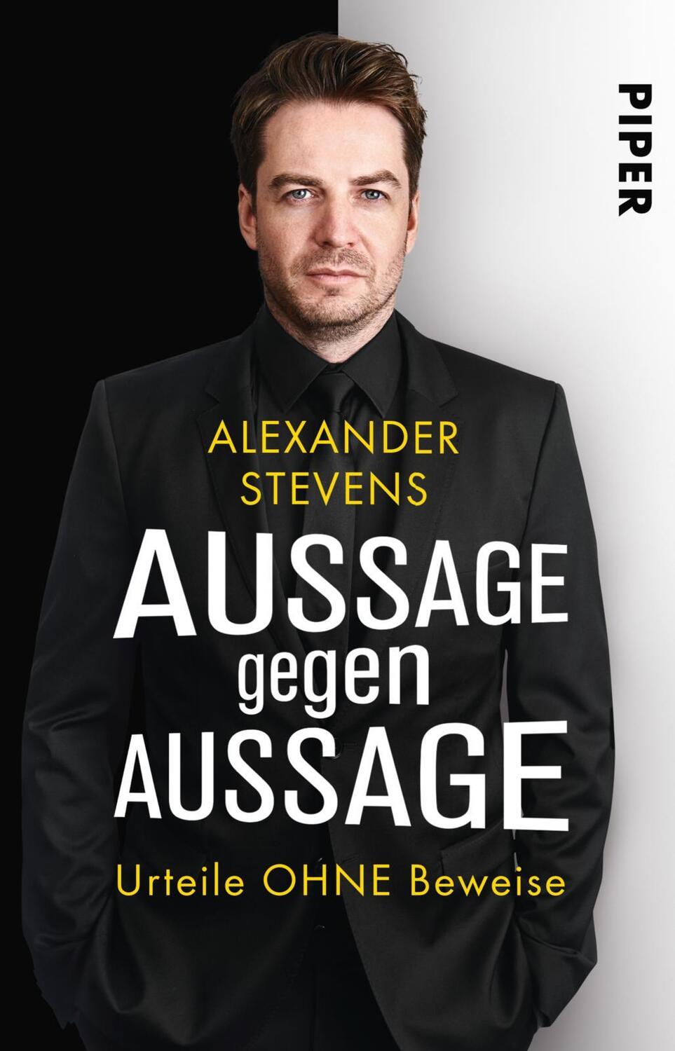 Cover: 9783492229715 | Aussage gegen Aussage | Urteile ohne Beweise | Alexander Stevens