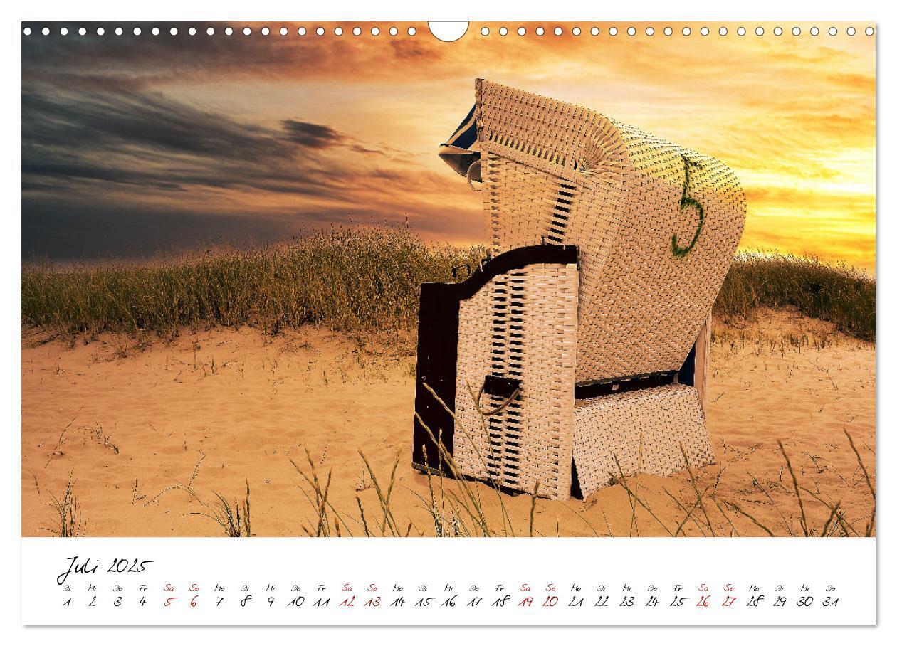 Bild: 9783435037018 | Traumhafte Sonnenuntergänge an der Nordsee (Wandkalender 2025 DIN...