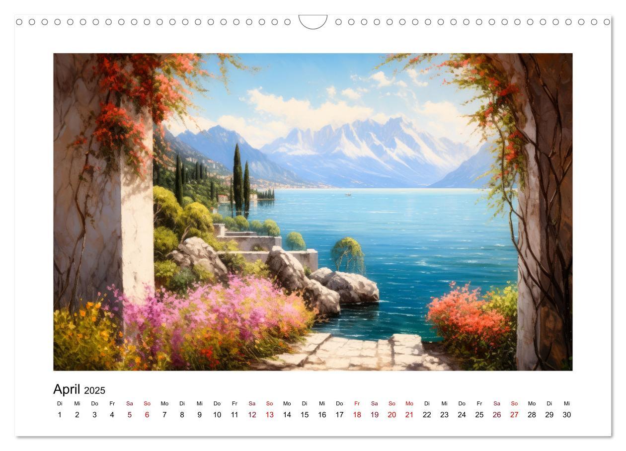 Bild: 9783383864582 | Lieblingssee (Wandkalender 2025 DIN A3 quer), CALVENDO Monatskalender