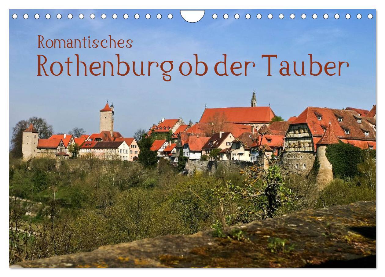 Cover: 9783435610778 | Romantisches Rothenburg ob der Tauber (Wandkalender 2025 DIN A4...