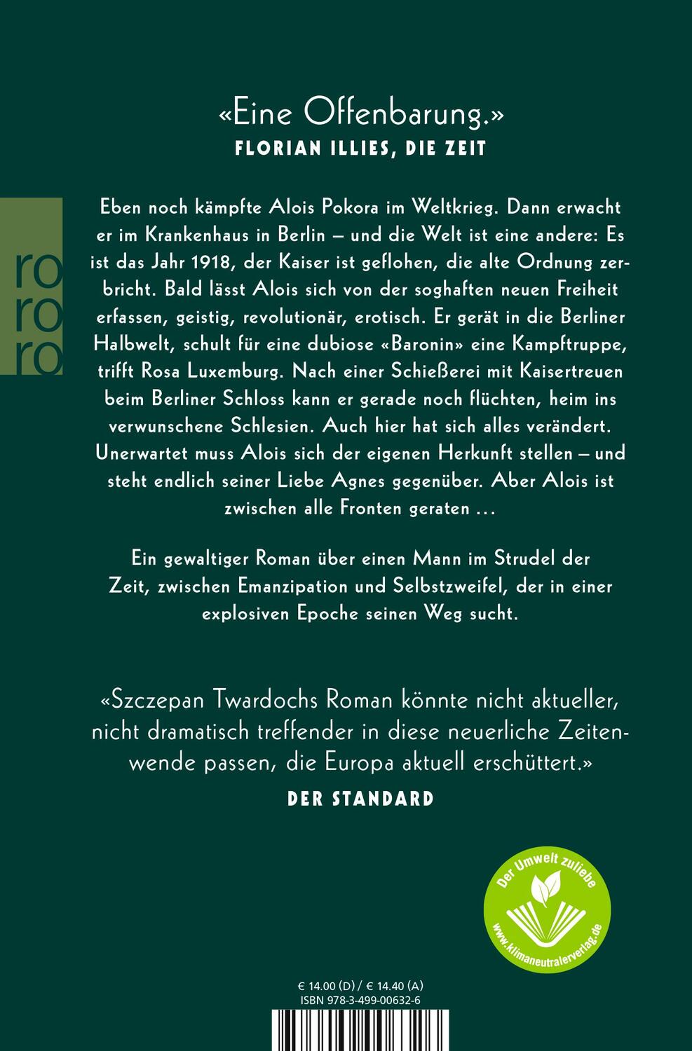 Rückseite: 9783499006326 | Demut | Szczepan Twardoch | Taschenbuch | 464 S. | Deutsch | 2023