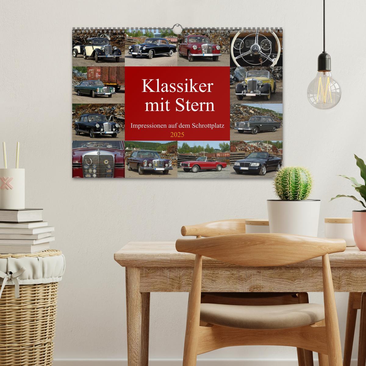 Bild: 9783435249909 | Klassiker mit Stern (Wandkalender 2025 DIN A3 quer), CALVENDO...