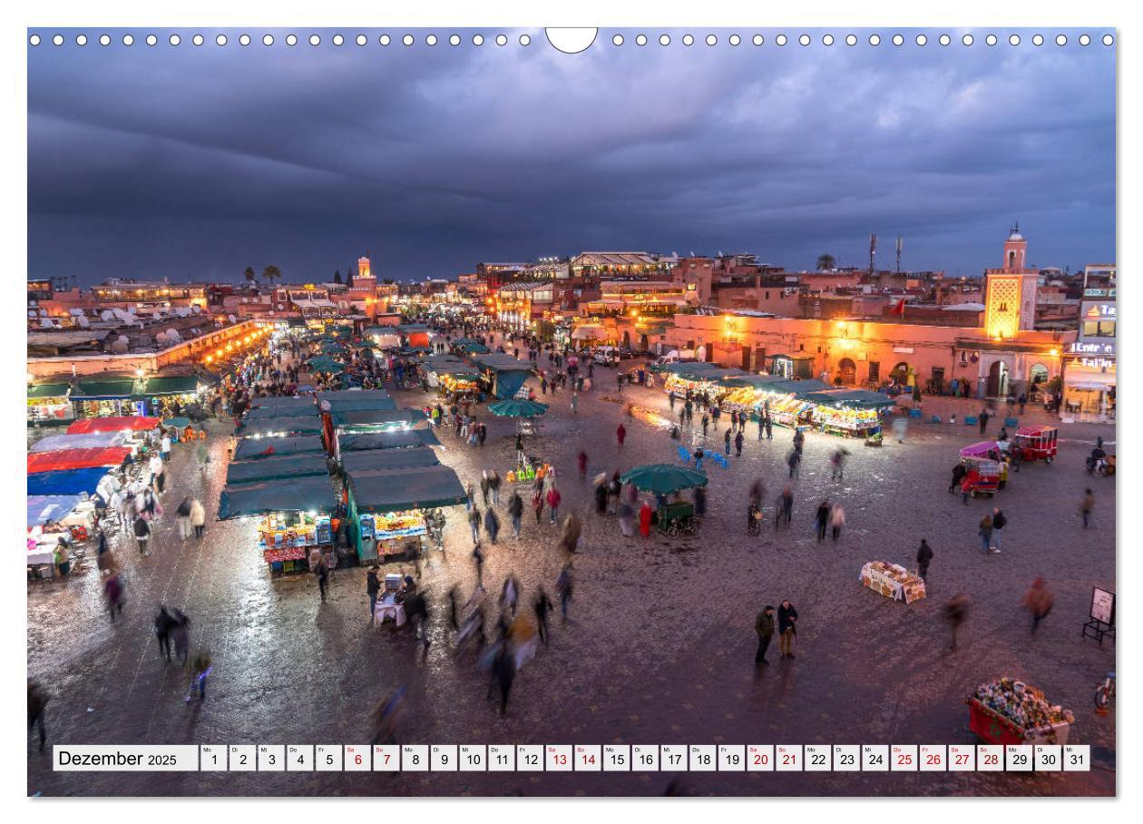 Bild: 9783435329588 | Marokko - Marrakesch (Wandkalender 2025 DIN A3 quer), CALVENDO...