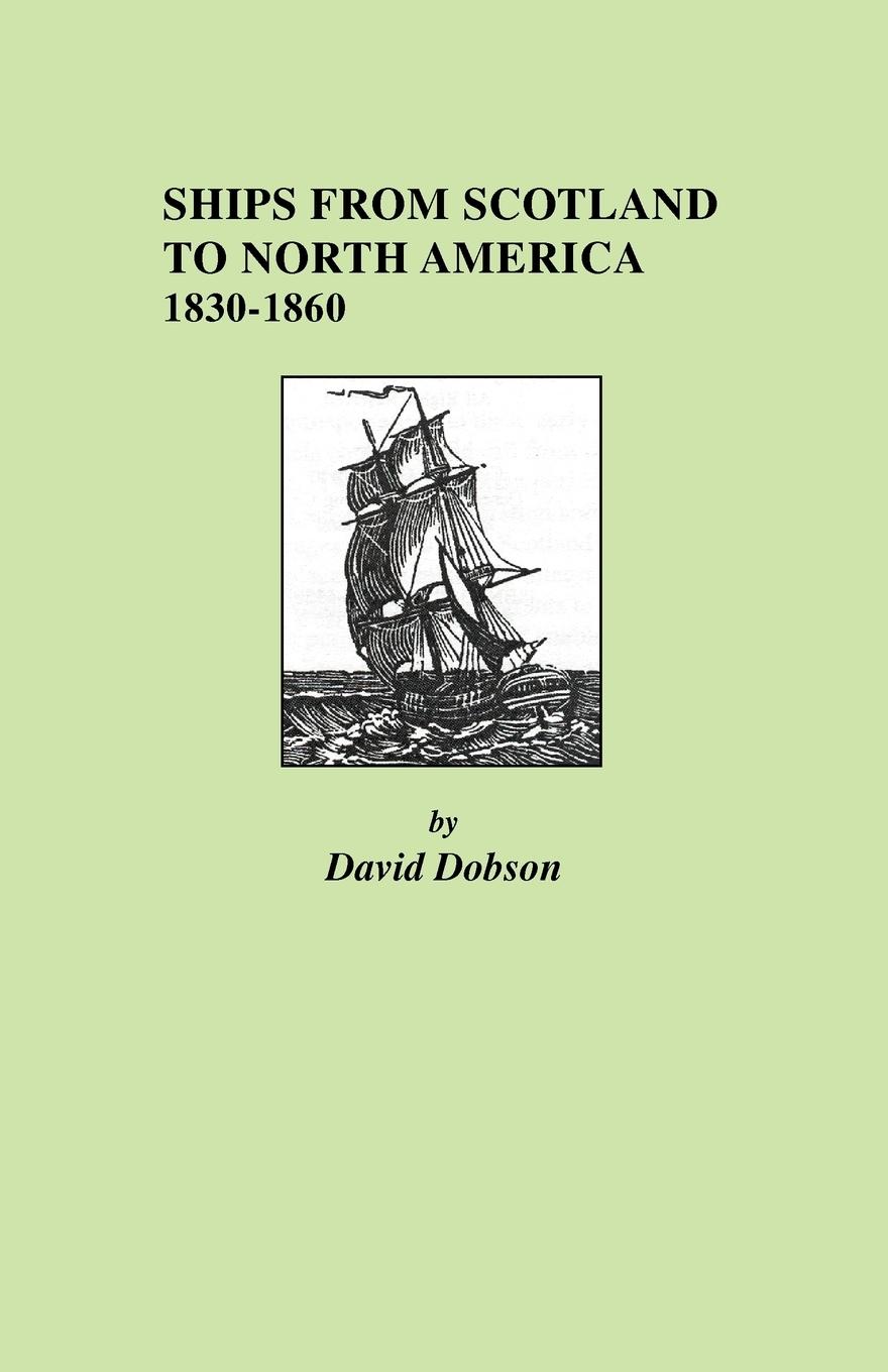 Cover: 9780806351513 | Ships from Scotland to North America | David Dobson | Taschenbuch