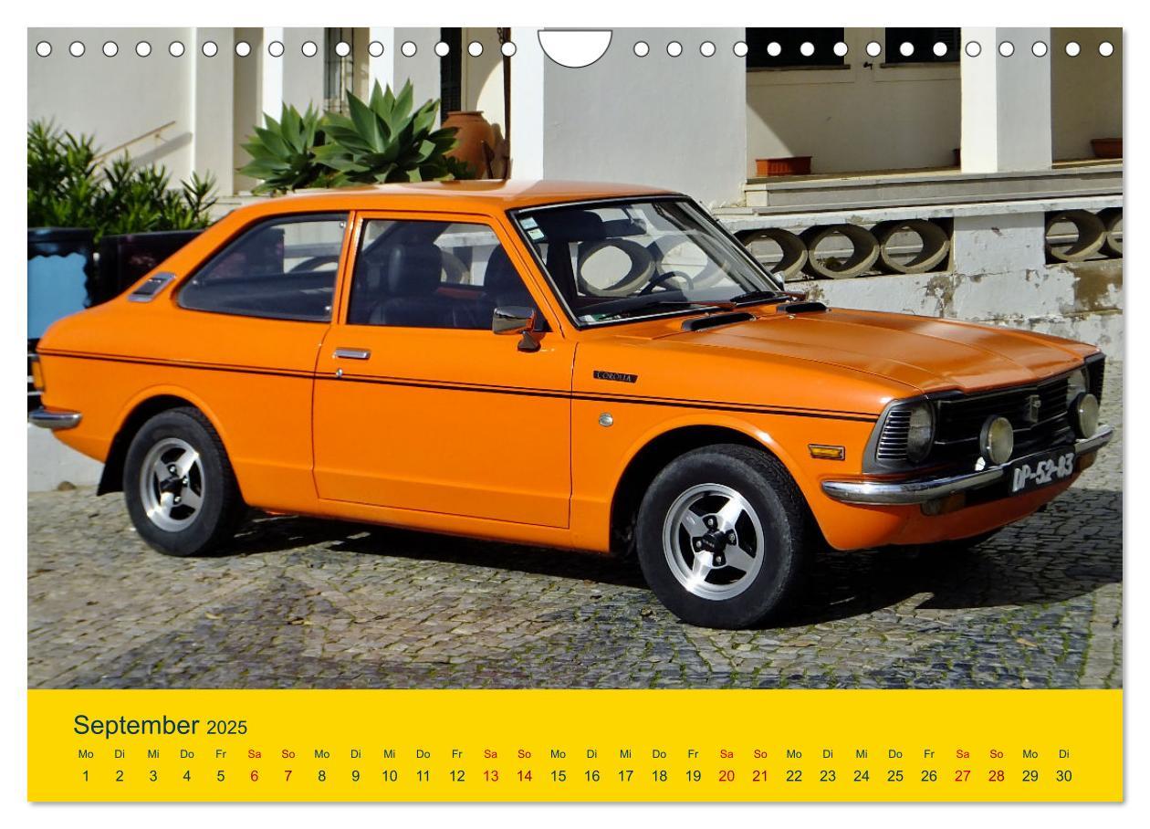 Bild: 9783383941085 | Automobile Träume der 70er (Wandkalender 2025 DIN A4 quer),...