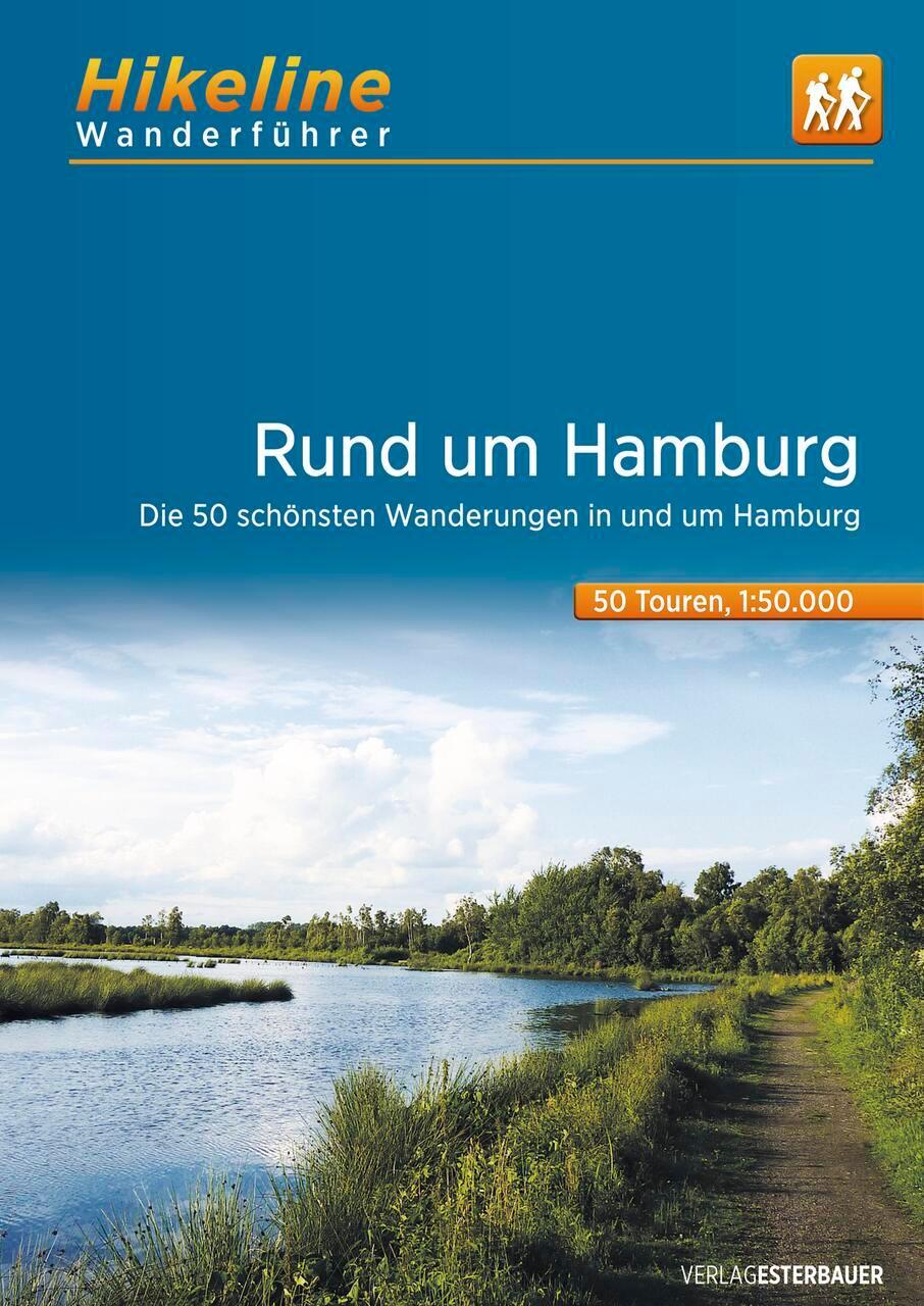 Cover: 9783711101655 | Wanderführer Rund um Hamburg | Esterbauer Verlag | Taschenbuch | 2024