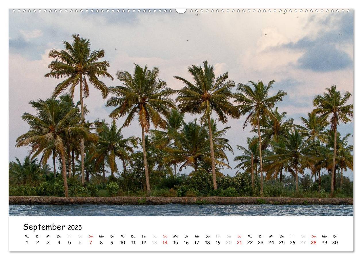 Bild: 9783435525461 | Südindien - Kerala (hochwertiger Premium Wandkalender 2025 DIN A2...