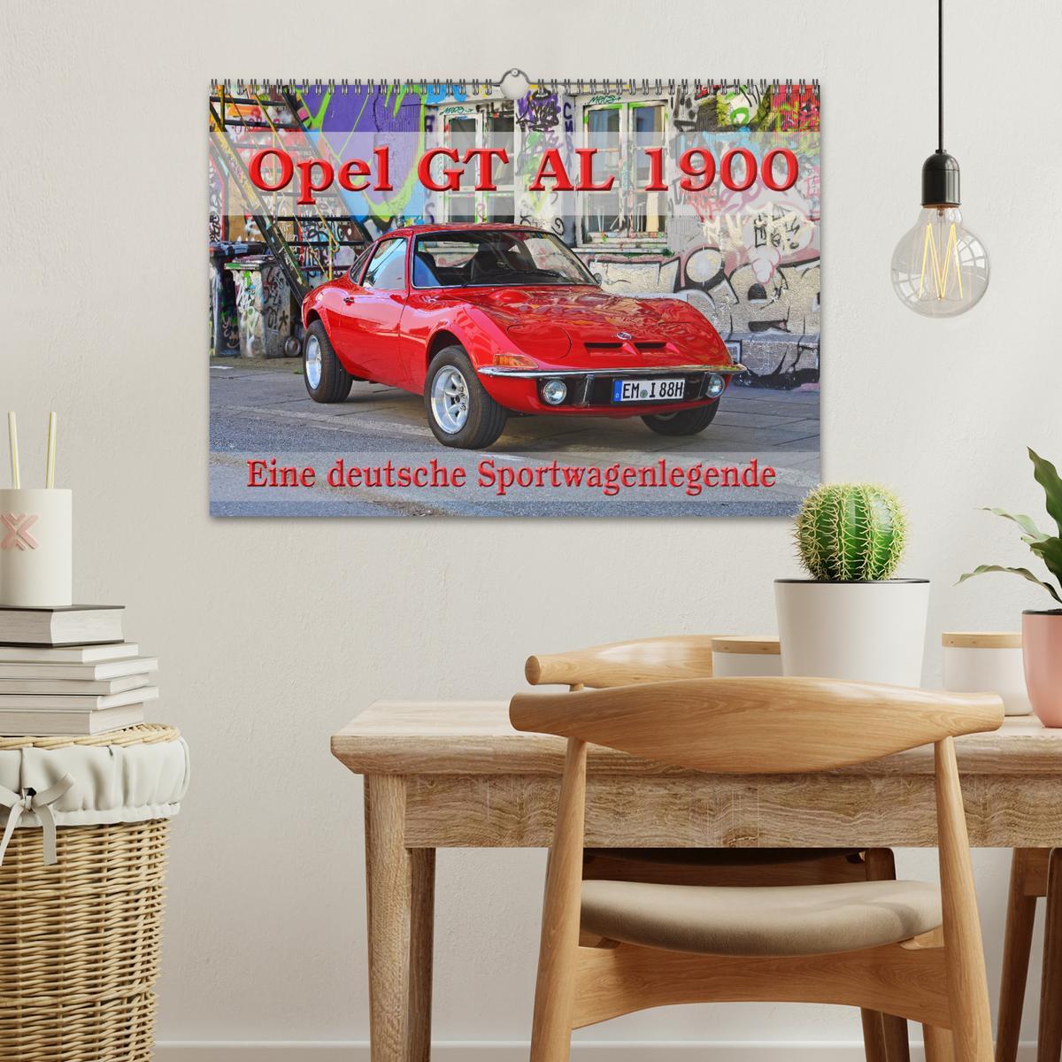 Bild: 9783435216116 | Opel GT 1900 AL Eine deutsche Sportwagenlegende (Wandkalender 2025...