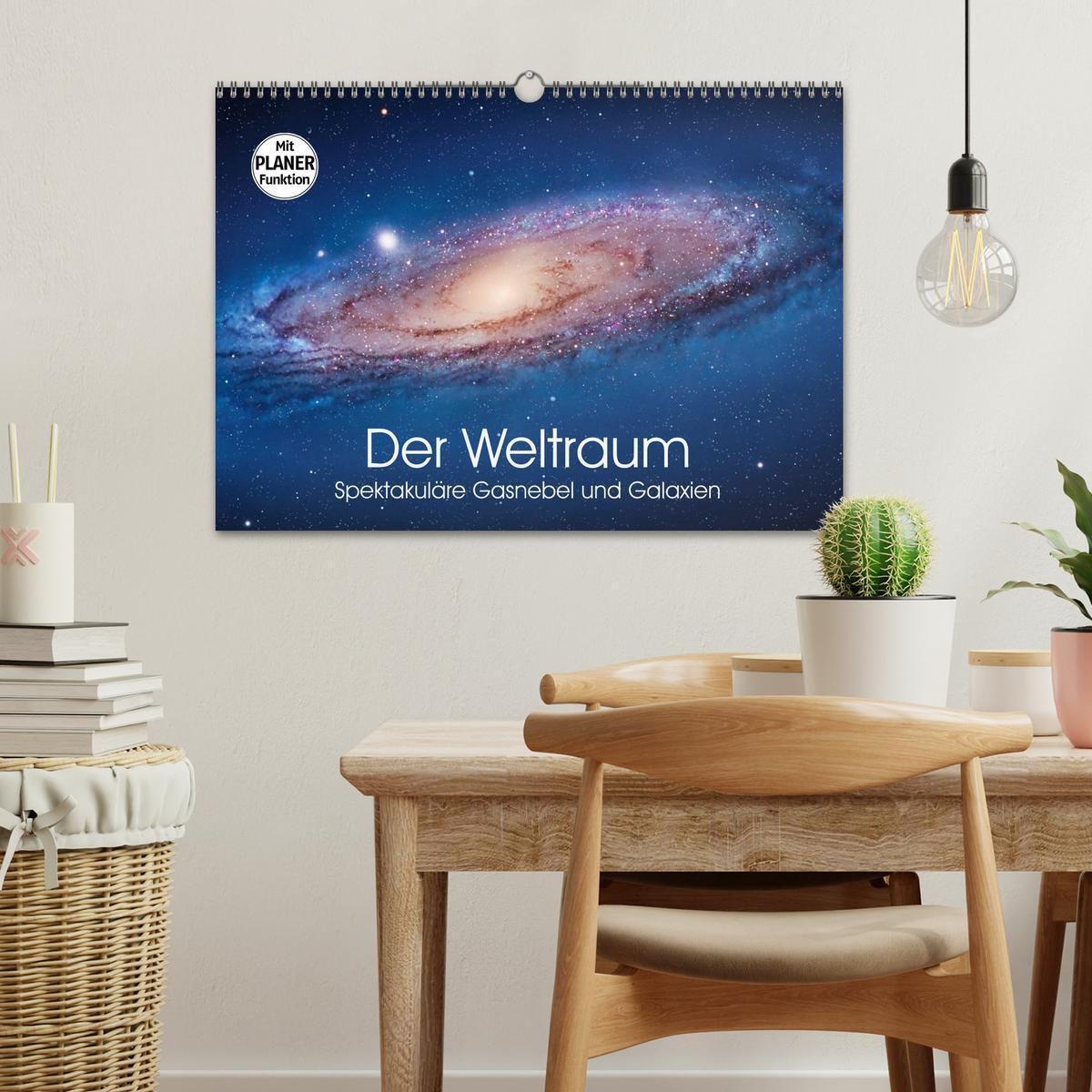 Bild: 9783435483563 | Der Weltraum. Spektakuläre Gasnebel und Galaxien (Wandkalender 2025...