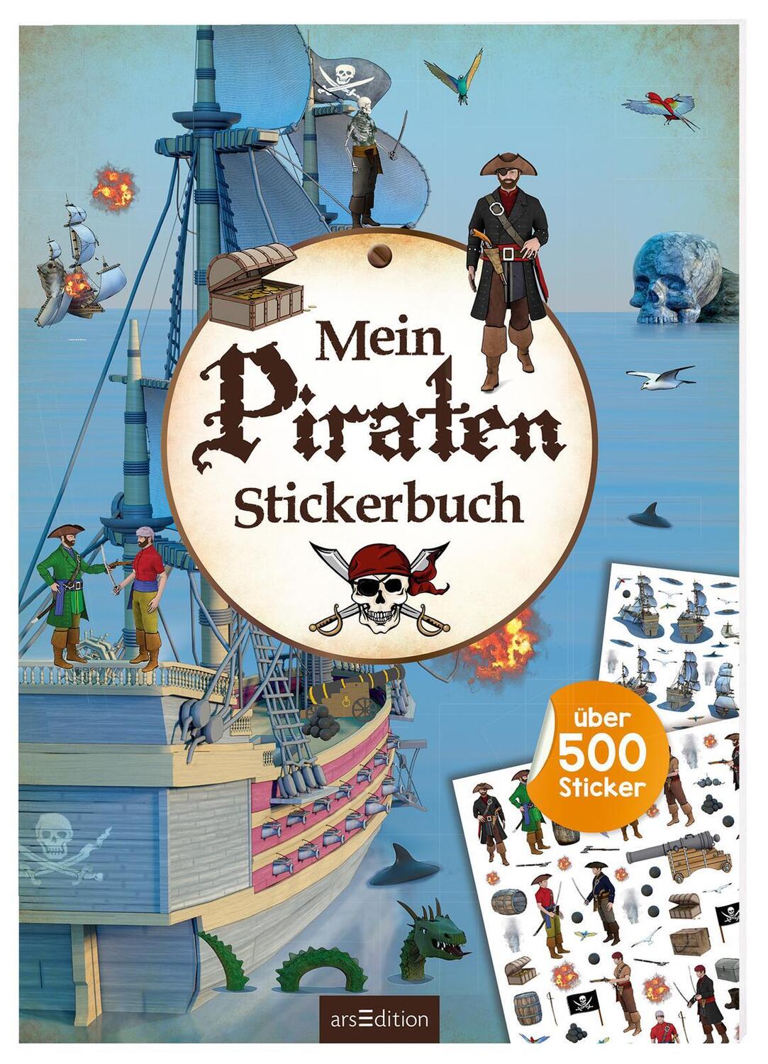 Cover: 9783845816630 | Mein Piraten-Stickerbuch | über 500 Sticker | Taschenbuch | 24 S.