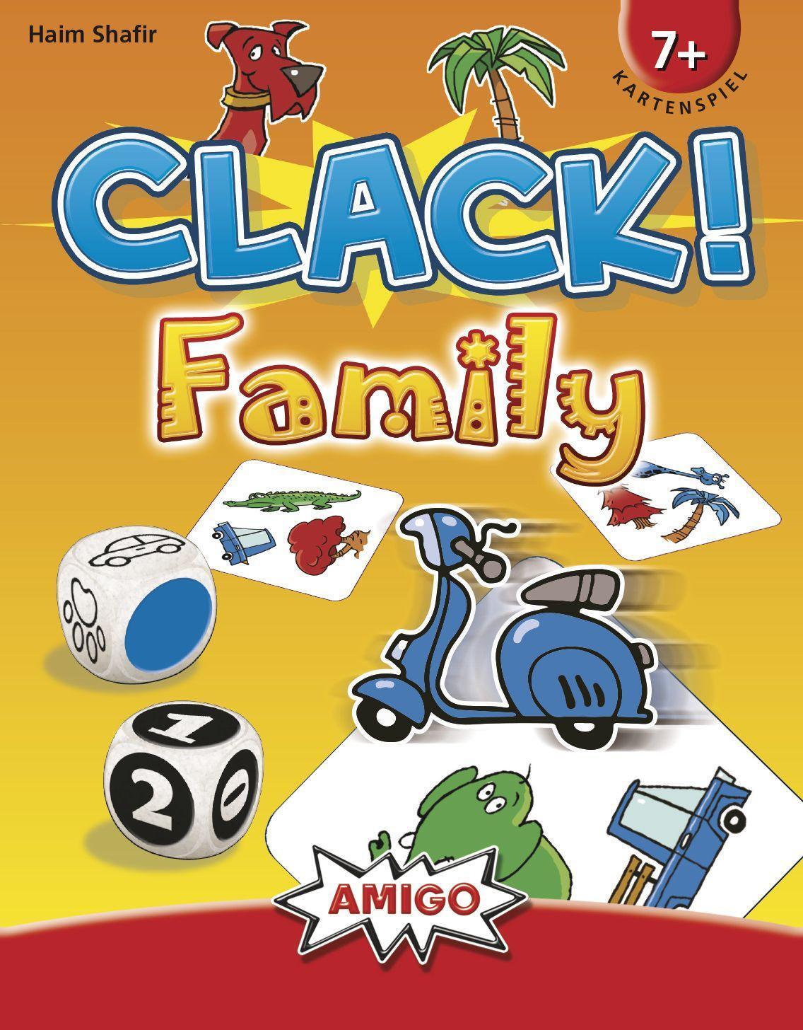 Bild: 4007396021042 | Clack! Family | AMIGO Spiel Freizeit | Spiel | Brettspiel | 02104