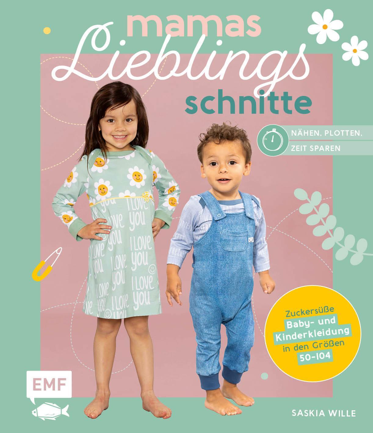 Cover: 9783745920246 | Mamas Lieblingsschnitte - Nähen - Plotten - Zeit sparen | Saskia Wille