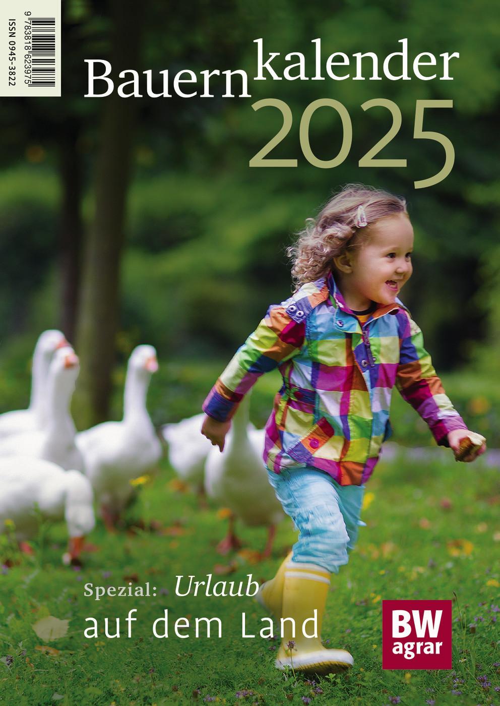 Cover: 9783818623975 | Bauernkalender 2025 | Spezial: Urlaub auf dem Land | Taschenbuch