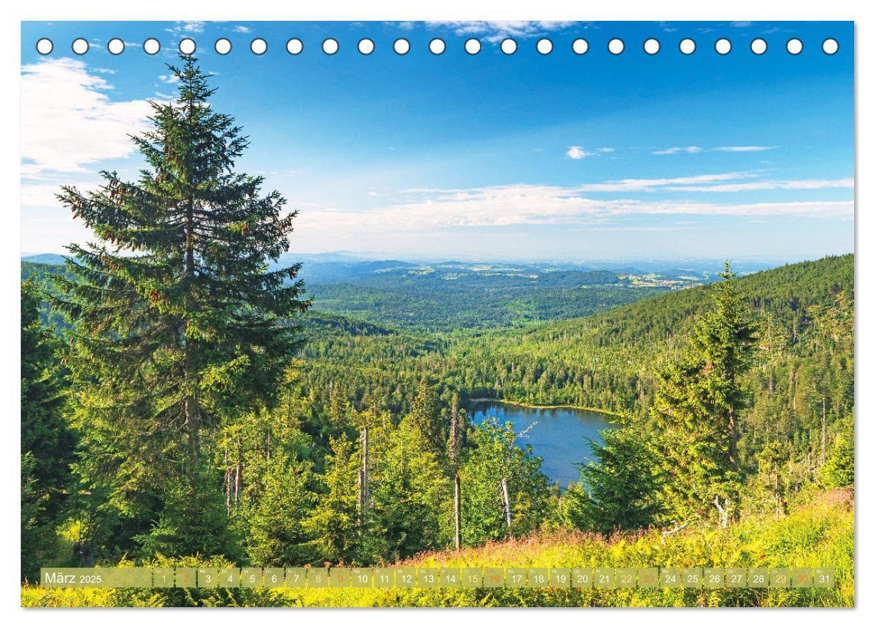 Bild: 9783435469208 | Arber, Rachel und Lusen: Der Hintere Bayerische Wald (Tischkalender...