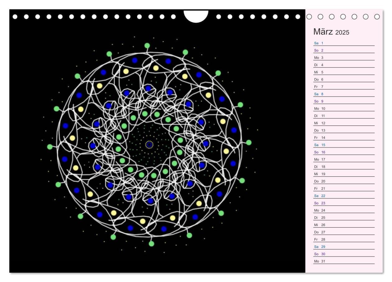 Bild: 9783435142835 | Filigran - Mandalas (Wandkalender 2025 DIN A4 quer), CALVENDO...