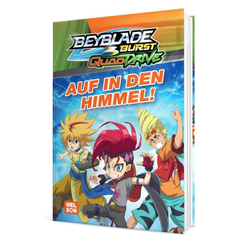 Bild: 9783845123493 | BEYBLADE BURST QUADDRIVE: Auf in den Himmel! | Buch | BEYBLADE BURST