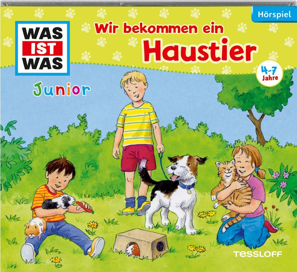 Cover: 9783788643430 | Folge 28: Wir bekommen ein Haustier | Was Ist Was Junior | Audio-CD